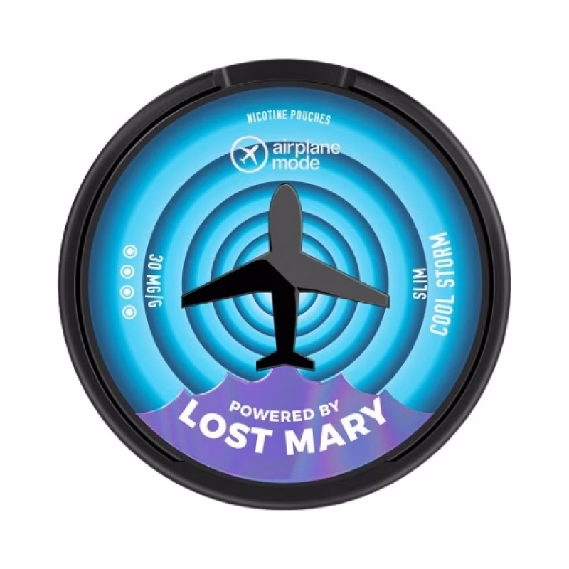 Cool Storm Nicotine Pouches by Lost Mary Airplane Mode