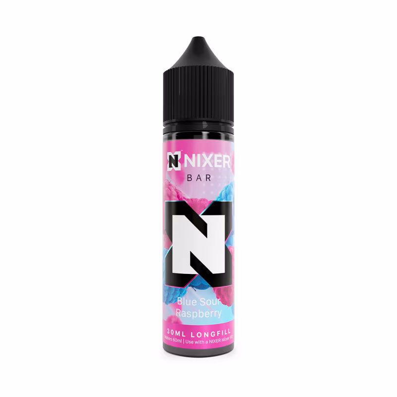 Blue Sour Raspberry Longfill E-Liquid Concentrate by Nixer