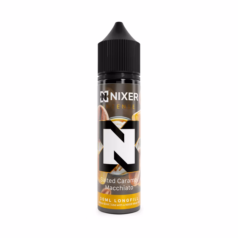 Salted Caramel Macchiato Longfill E-Liquid Concentrate by Nixer
