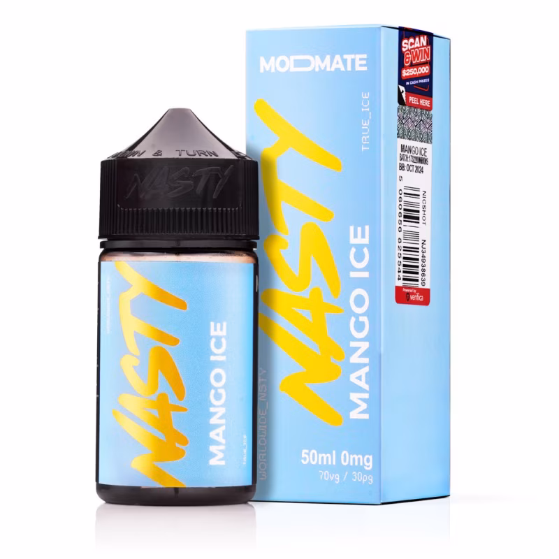 Mango Ice Shortfill E-Liquid by Nasty ModMate 50ml