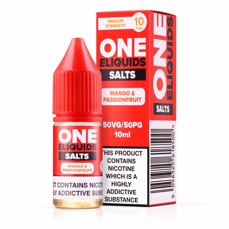 Mango & Passionfruit Nic Salt E-Liquid by One E-Liquids
