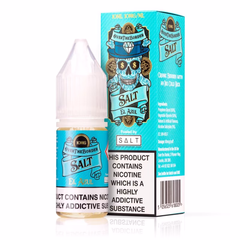 El Azul Nic Salt E-Liquid by Over The Border