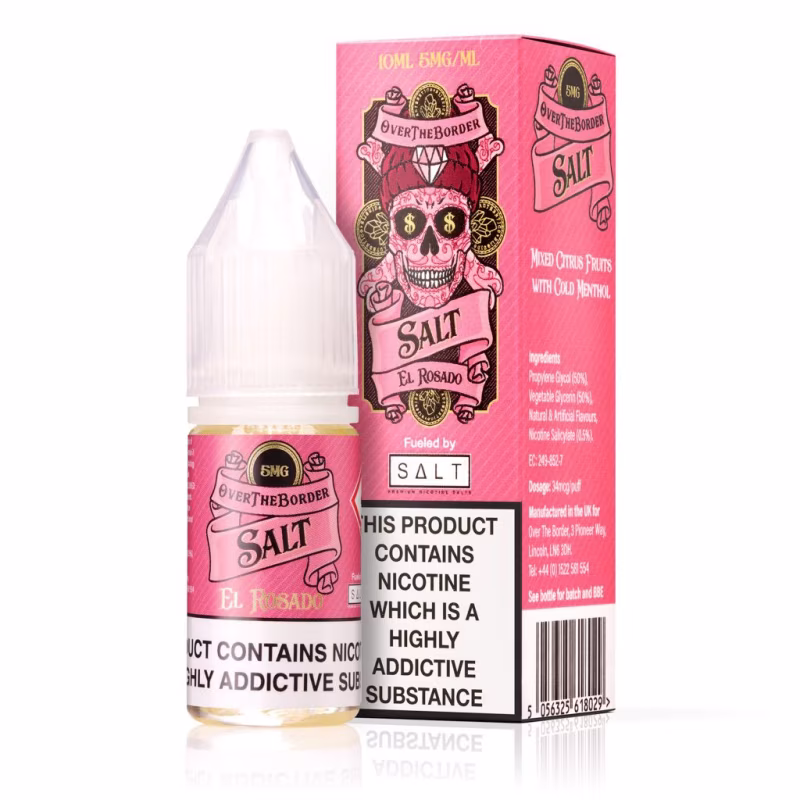 El Rosado Nic Salt E-Liquid by Over The Border