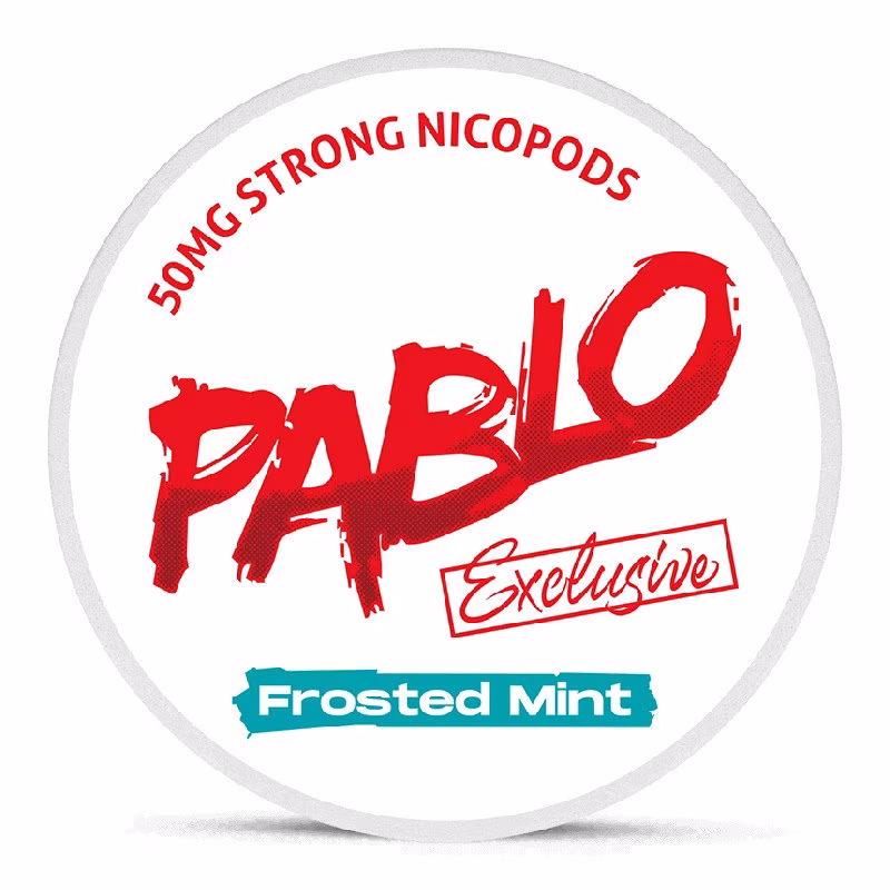 Frosted Mint Nicotine Pouches by Pablo