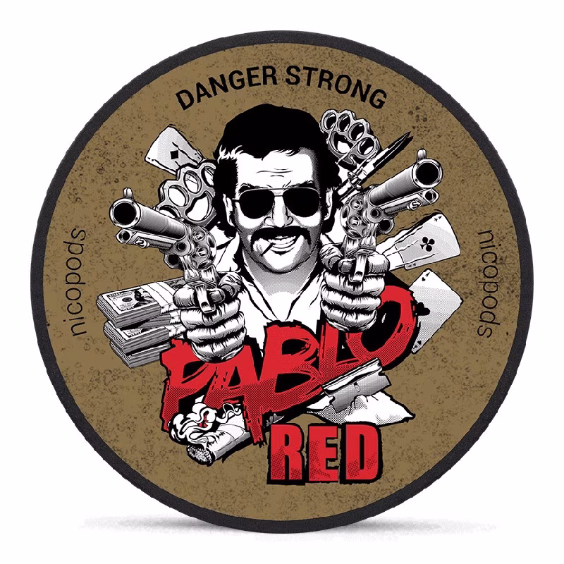 Red Nicotine Pouches by Pablo