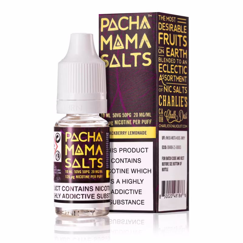 Blackberry Lemonade Nic Salt E-Liquid by Pacha Mama