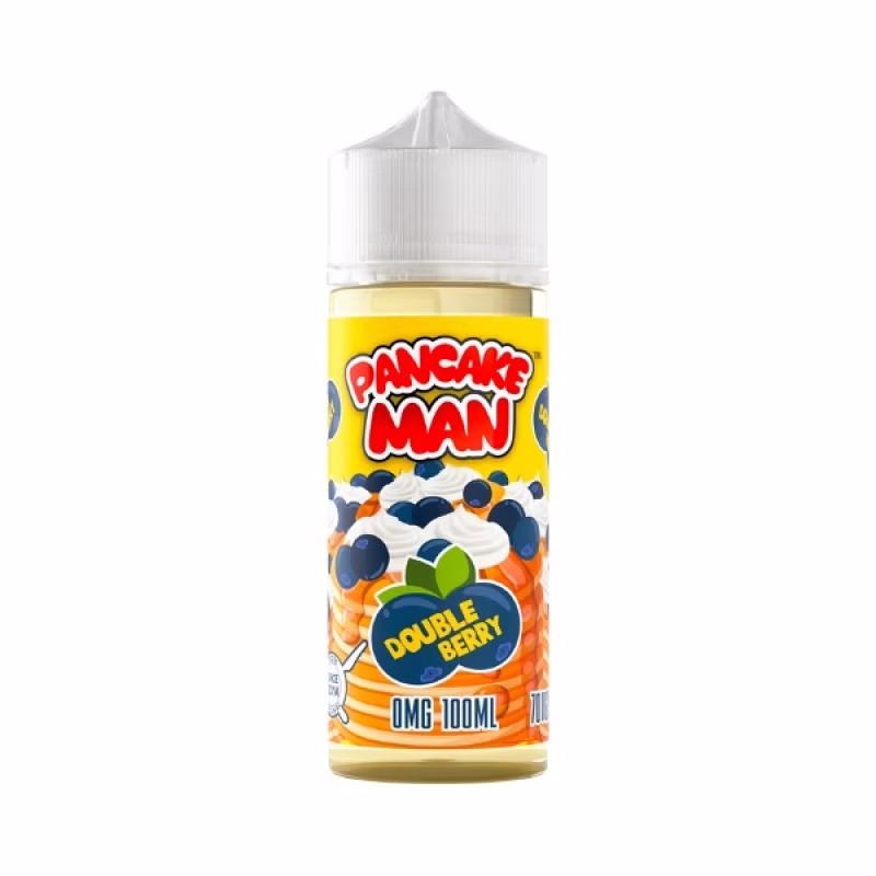 Double Berry Shortfill E-Liquid by Pancake Man 100ml