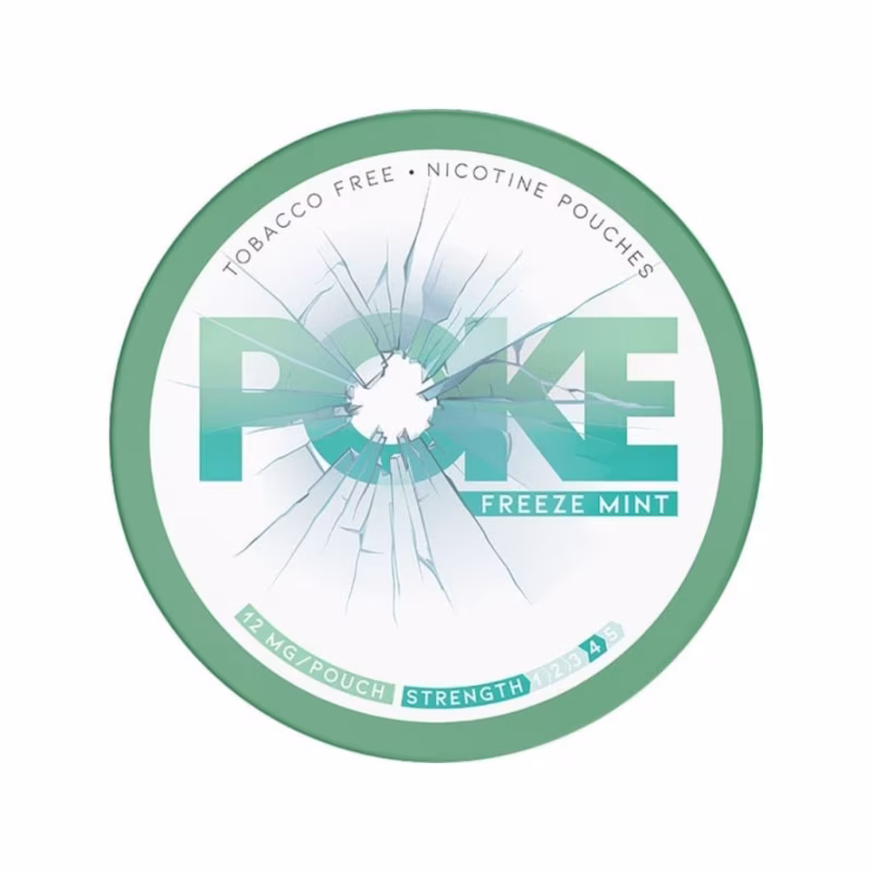 Freeze Mint Nicotine Pouches by Poke