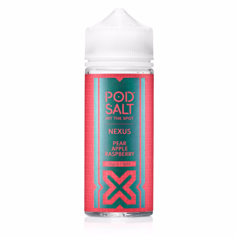 Pear Apple Raspberry Shortfill E-Liquid by Nexus Pod Salt 100ml