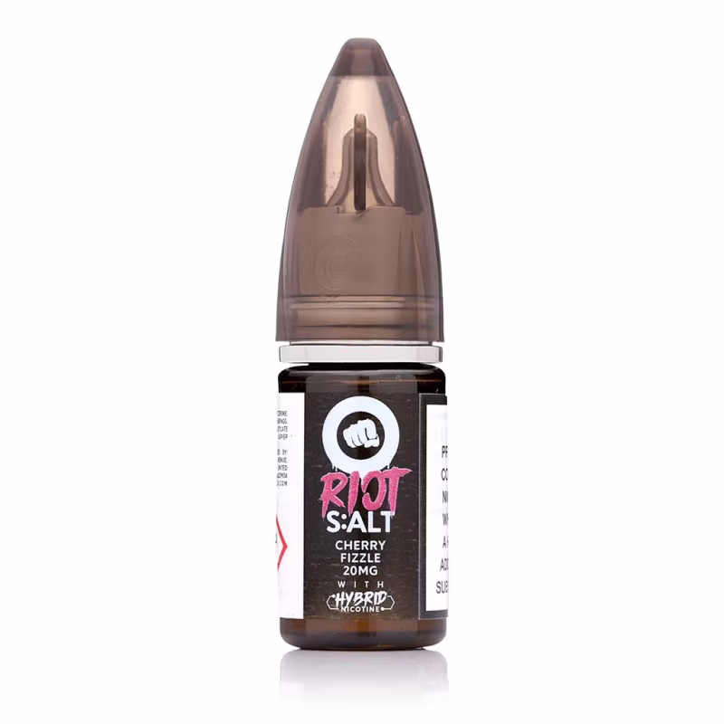 Cherry Fizzle Hybrid Nic Salt E-Liquid by Riot Squad
