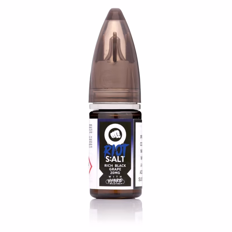 Rich Black Grape Hybrid Nic Salt E-Liquid by Riot Squad Black Edition