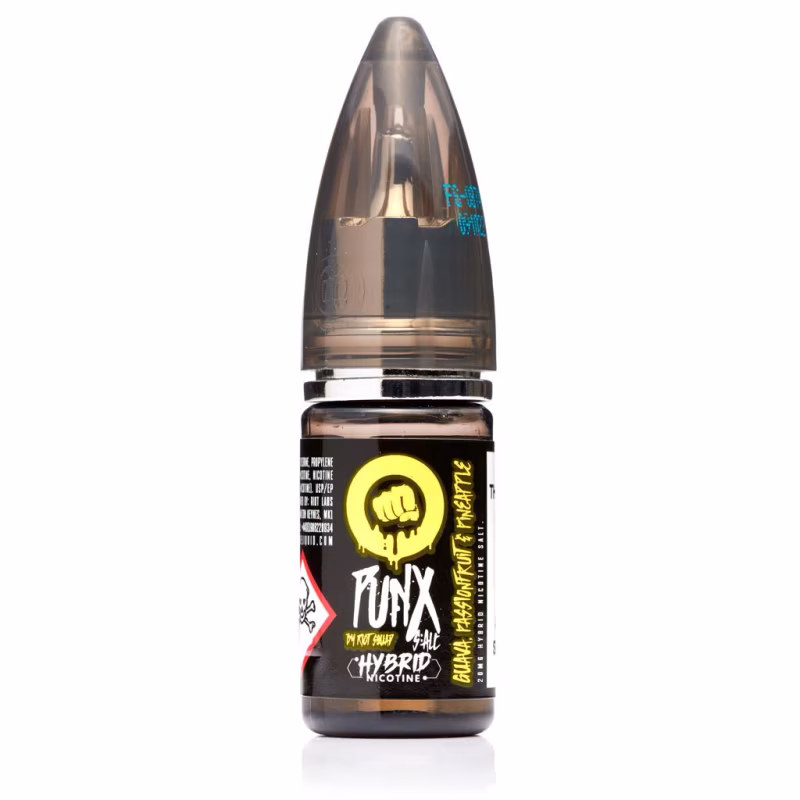Guava, Passionfruit & Pineapple E-Liquid by Riot Squad Punx Hybrid Salt