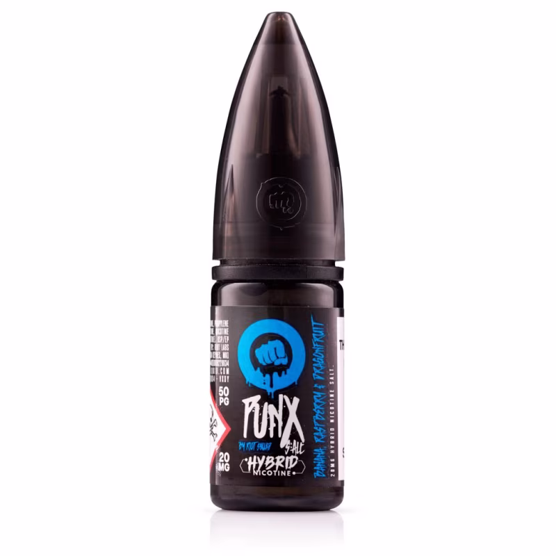 Banana, Raspberry & Dragon Fruit E-Liquid by Riot Squad Punx Hybrid Salt