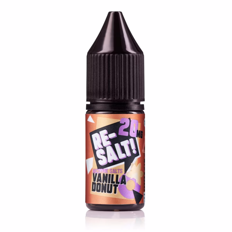 Vanilla Donut Nic Salt E-Liquid by Re-Salt
