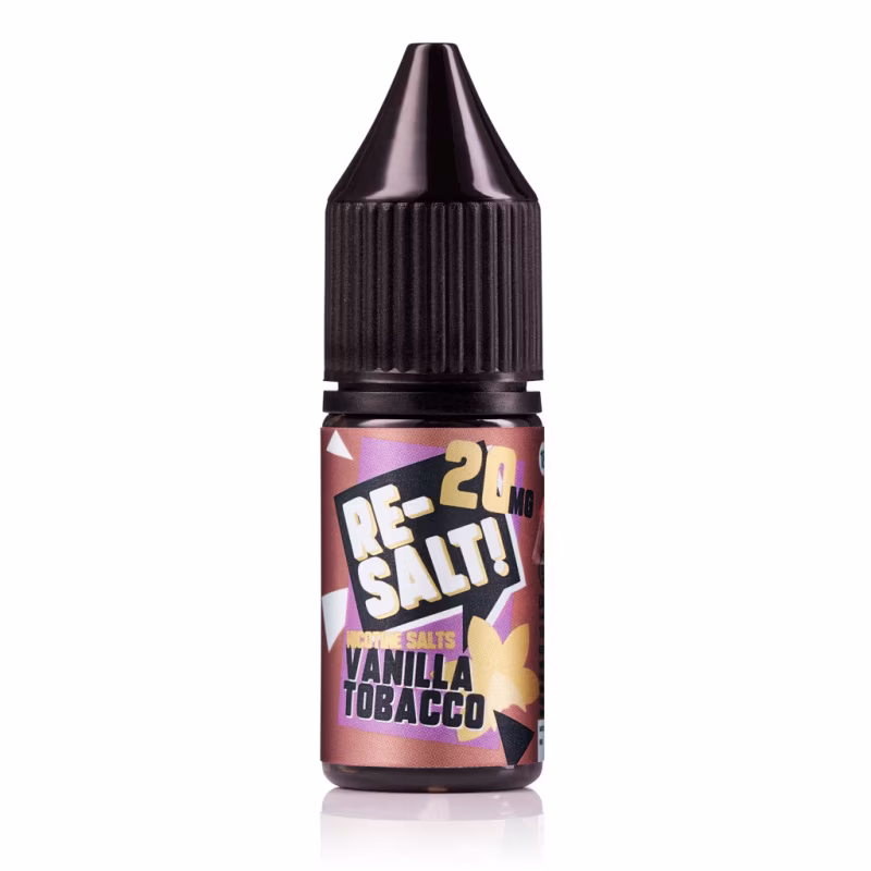 Vanilla Tobacco Nic Salt E-Liquid by Re-Salt
