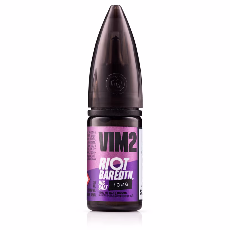 Vim 2 Nic Salt E-Liquid by Riot BAR EDTN