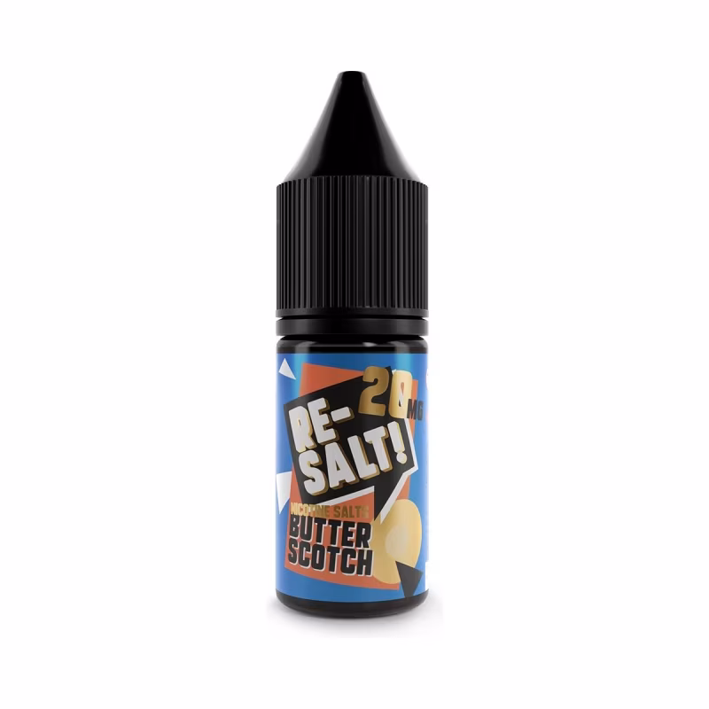 Butterscotch Nic Salt E-Liquid by Re-Salt