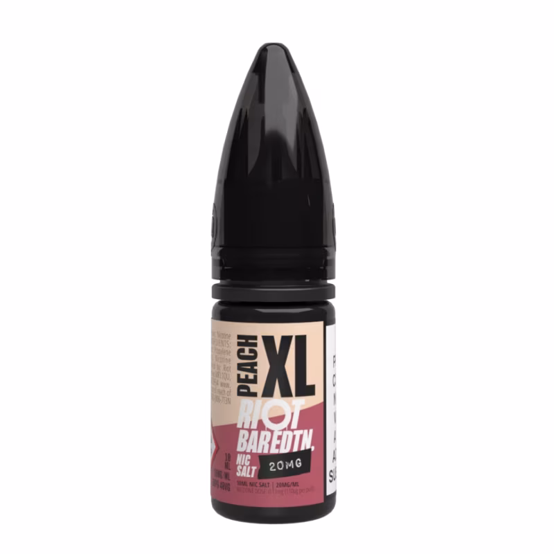 Peach XL Nic Salt E-Liquid by Riot BAR EDTN