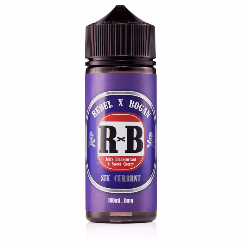 Sik Crrrnt Shortfill E-Liquid by Rebel x Bogan 100ml