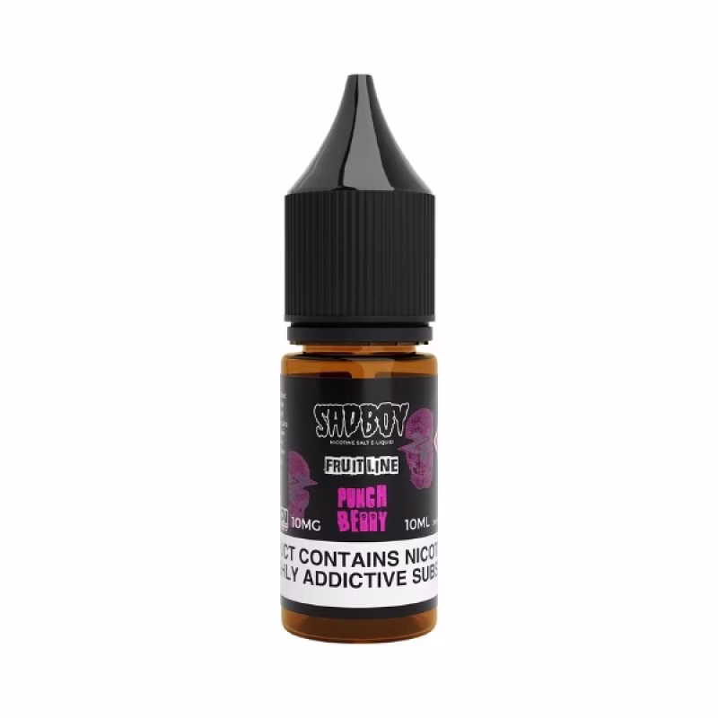 Punch Berry Nic Salt E-Liquid by Sadboy