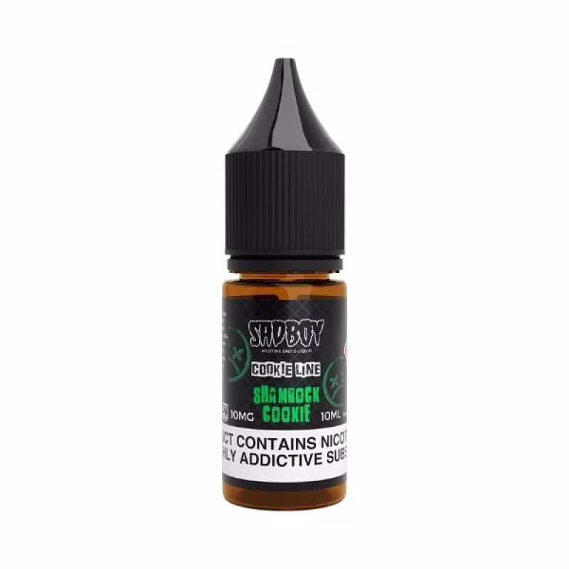 Shamrock Cookie Nic Salt E-Liquid by Sadboy