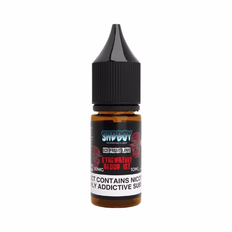 Strawberry Blood Ice Nic Salt E-Liquid by Sadboy