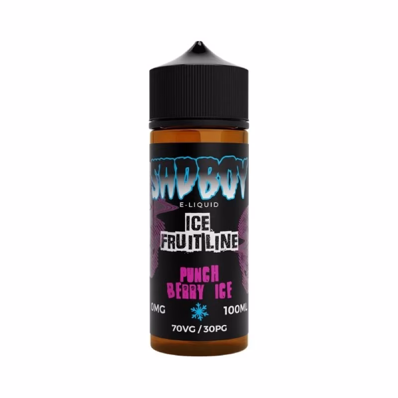 Punch Berry Ice Shortfill E-Liquid by Sadboy 100ml
