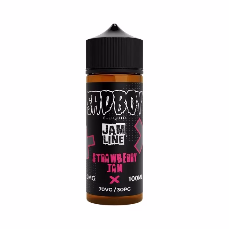 Strawberry Jam Shortfill E-Liquid by Sadboy 100ml