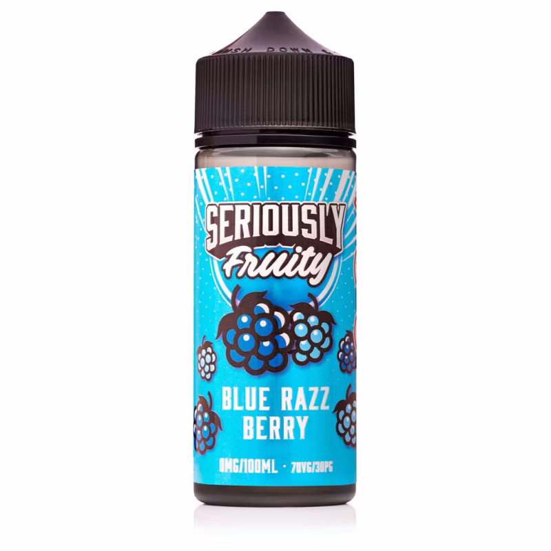 Blue Razz Berry Shortfill E-Liquid by Seriously Fruity 100ml