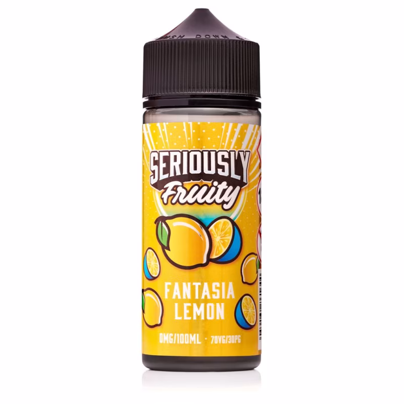 Fantasia Lemon Shortfill E-Liquid by Seriously Fruity 100ml