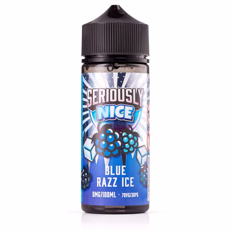 Blue Razz Ice Shortfill E-Liquid by Seriously Nice 100ml