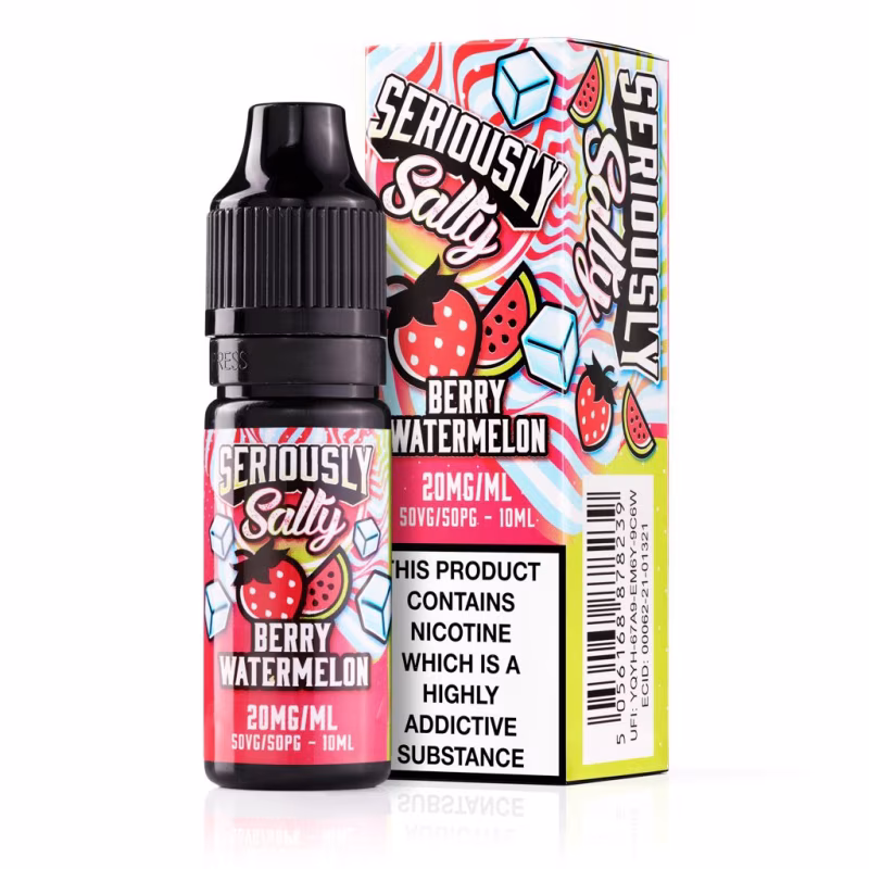 Berry Watermelon Nic Salt E-Liquid by Seriously Salty