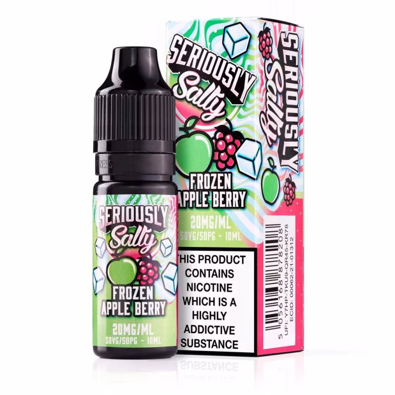 Frozen Apple Berry Nic Salt E-Liquid by Seriously Salty