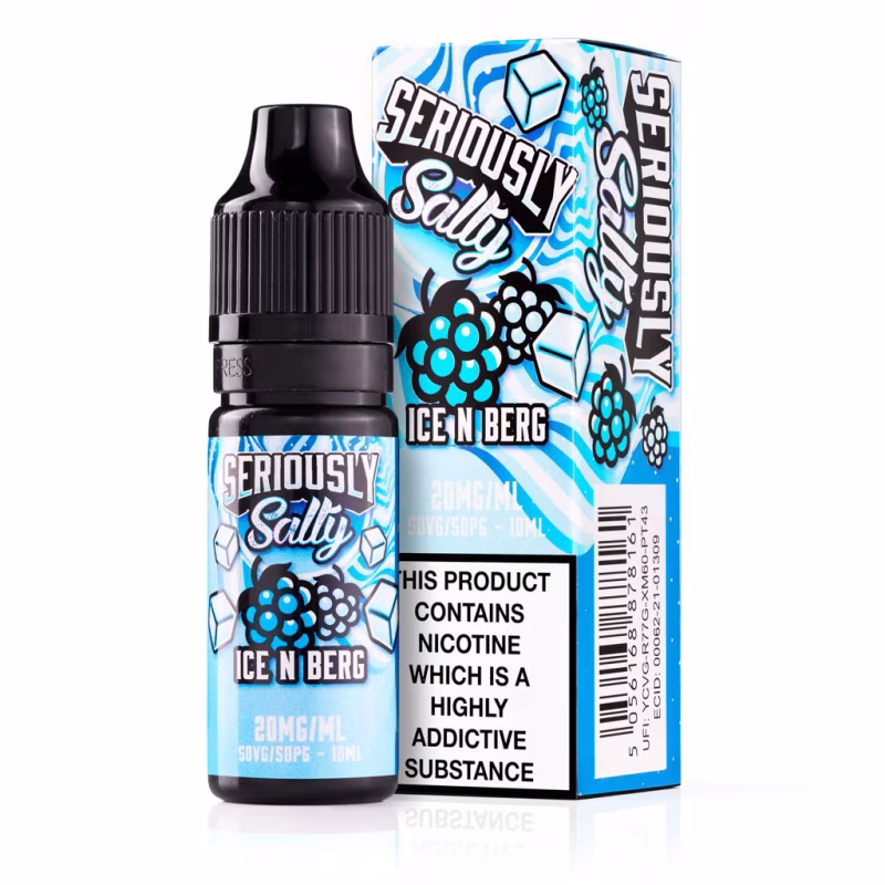 Ice N Berg Nic Salt E-Liquid by Seriously Salty
