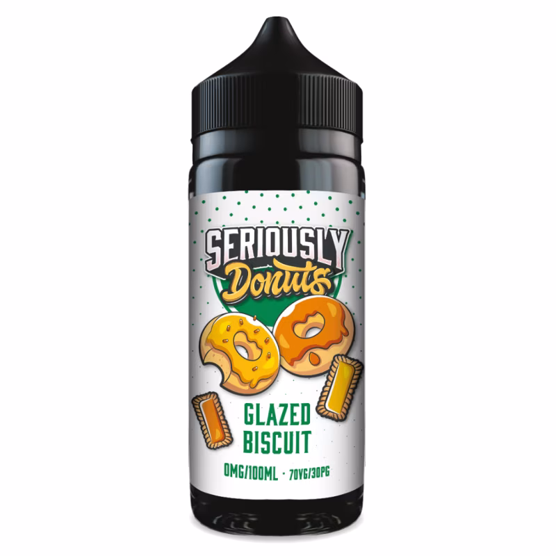 Glazed Biscuit Shortfill E-Liquid by Seriously Donuts 100ml