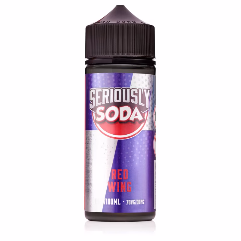 Red Wing Shortfill E-Liquid by Seriously Soda 100ml