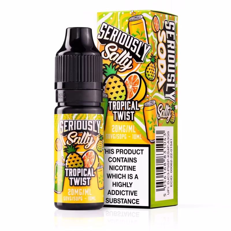 Tropical Twist Nic Salt E-Liquid by Seriously Salty