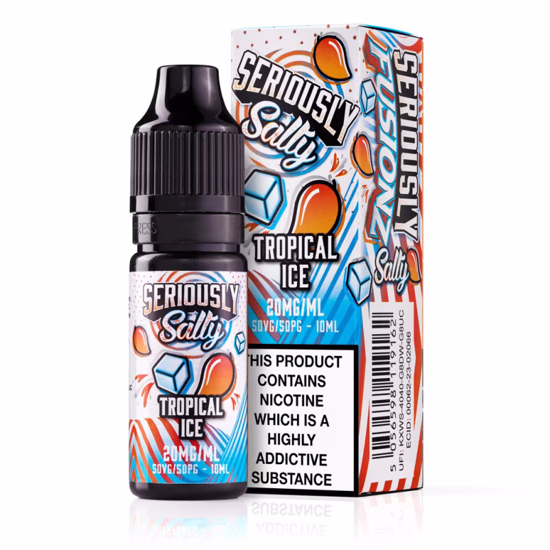 Tropical Ice Nic Salt E-Liquid by Seriously Salty Fusionz