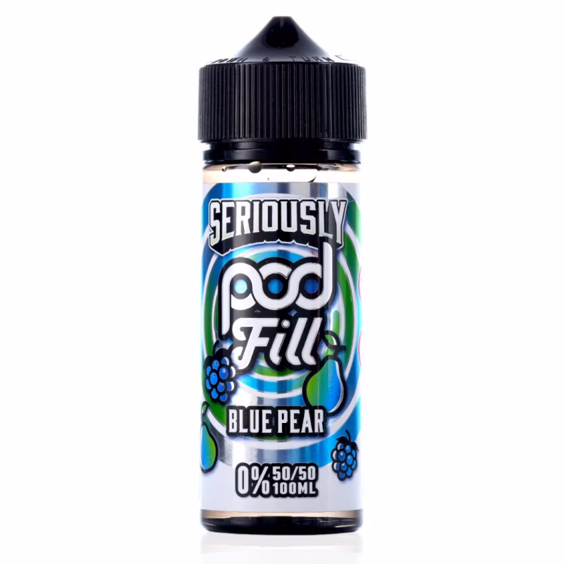 Blue Pear Shortfill E-Liquid by Seriously Pod Fill 100ml