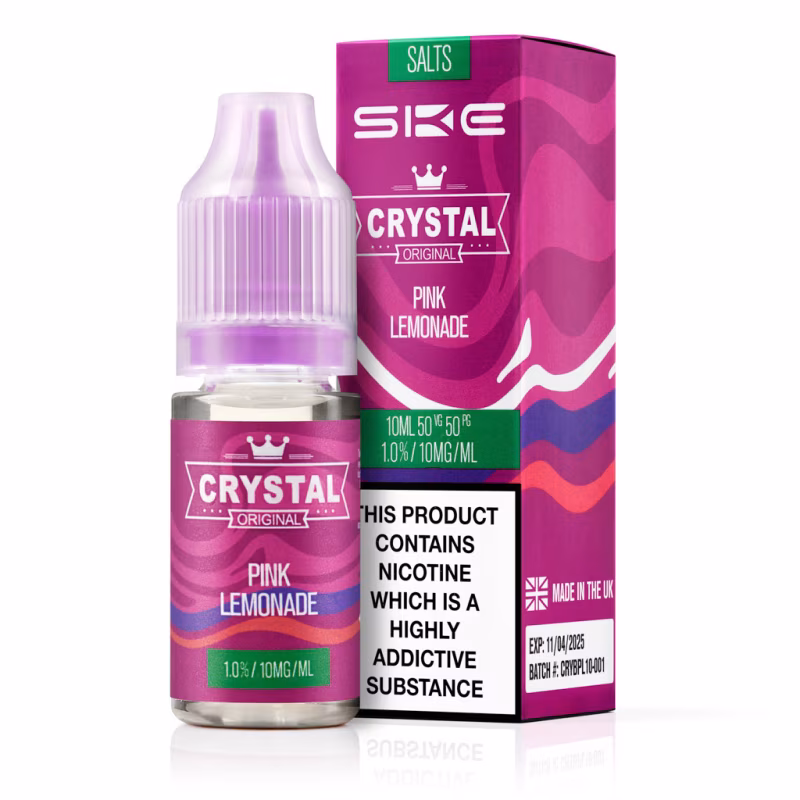 Pink Lemonade Nic Salt E-Liquid by SKE Crystal Salts V2