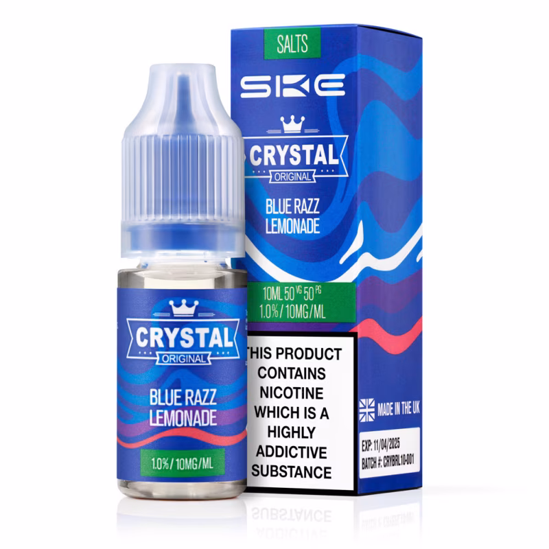 Blue Razz Lemonade Nic Salt E-Liquid by SKE Crystal Salts V2