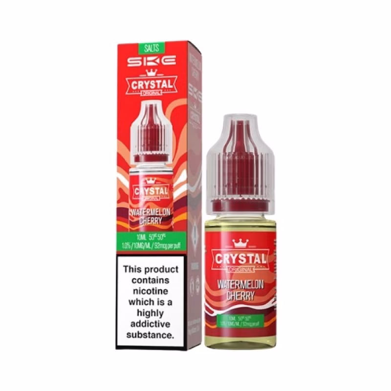 Watermelon Cherry Nic Salt E-Liquid by SKE Crystal Salts V2