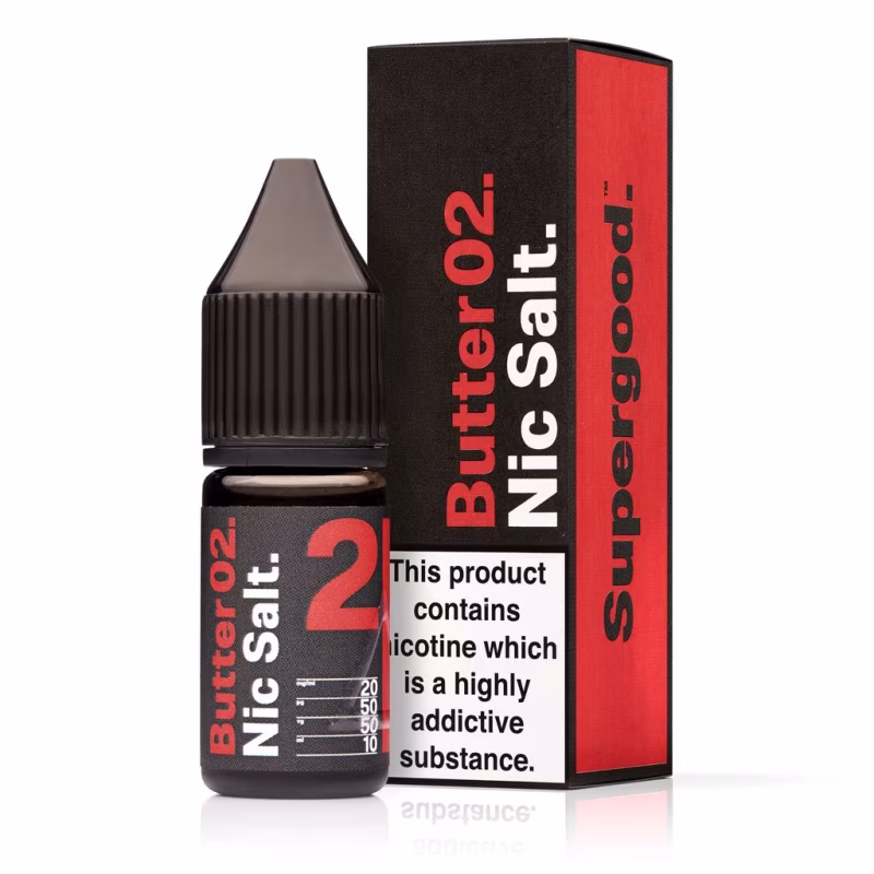 Butter 02 Nic Salt E-Liquid by Supergood