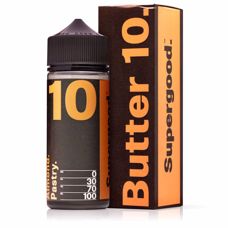 Butter 10 Shortfill E-liquid by Supergood 100ml