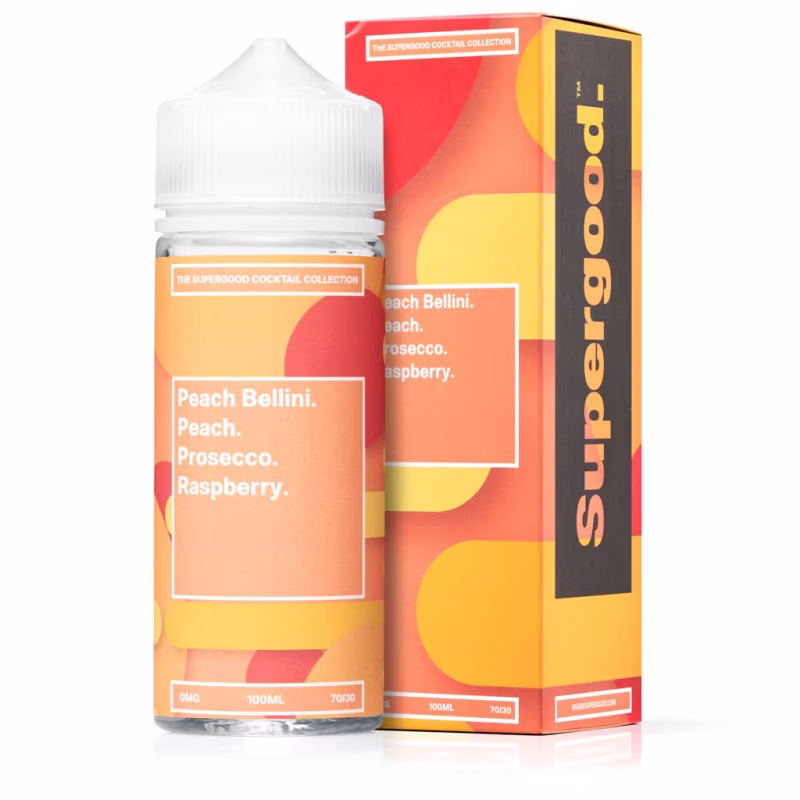 Peach Bellini Shortfill E-liquid by Supergood 100ml