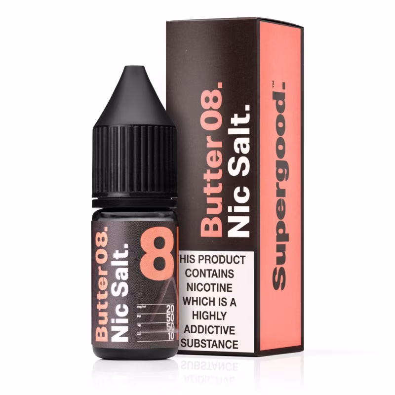 Butter 08 Nic Salt E-Liquid by Supergood