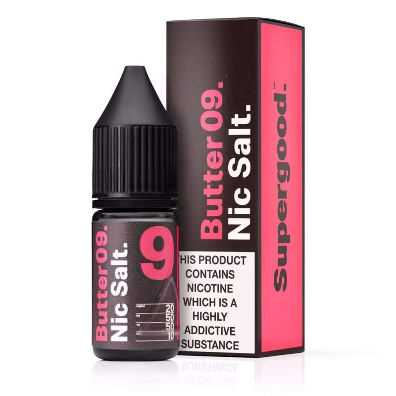 Butter 09 Nic Salt E-Liquid by Supergood