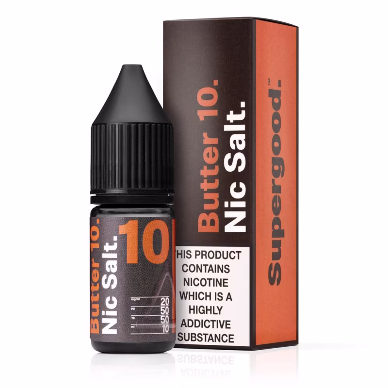 Butter 10 Nic Salt E-Liquid by Supergood