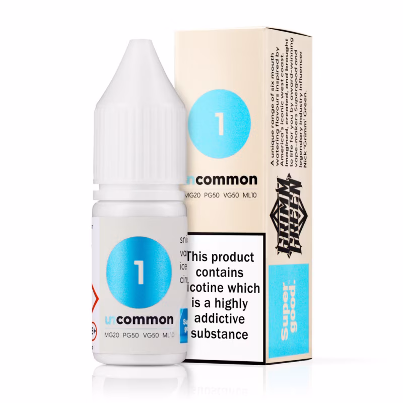 1 Nic Salt E-Liquid by Uncommon Supergood x GrimmGreen