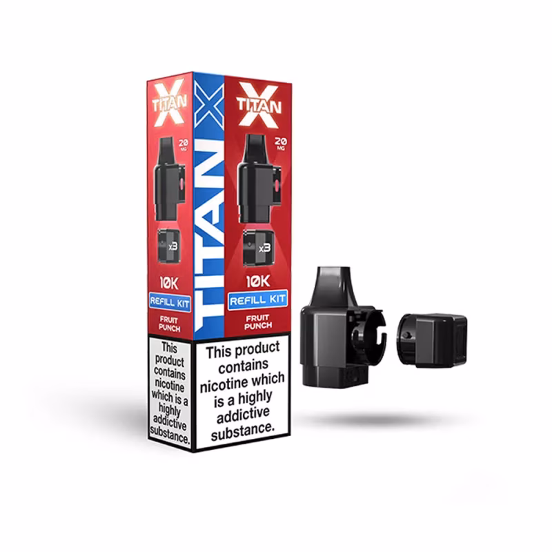 Fruit Punch Prefilled Pod Refill Kit by Titan X